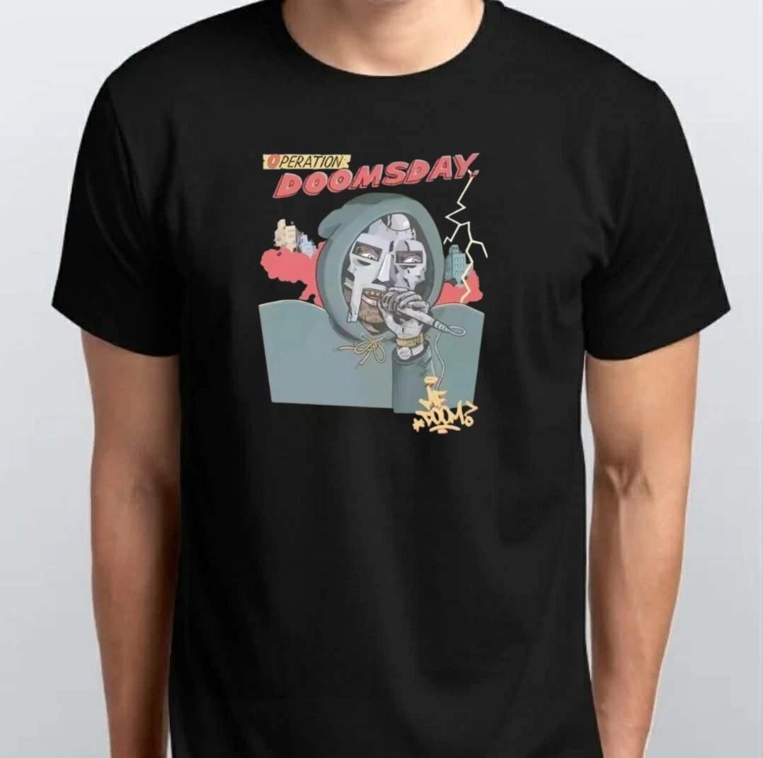 

MF Doom Операция Унисекс 100% Хлопок Футболка Мужские Футболки Топ S M L XL XXL 3 4 XL Черный S