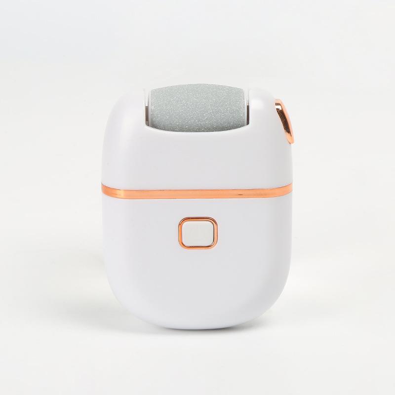 

Электрическая пилка для ног с 3 шлифовальными головками, перезаряжаемый инструмент для педикюра для удаления омертвевшей кожи и ухода за ногами в домашних условиях with 3 pcs heads белый