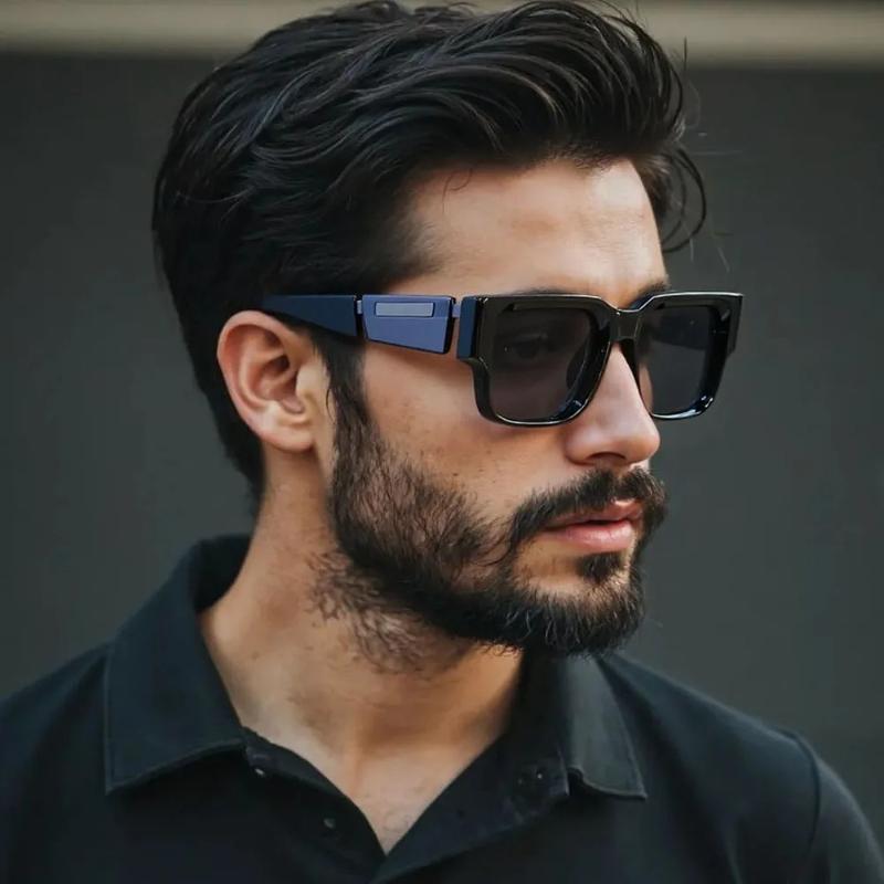 Retro Sunglasses Unisex Trendy Vintage Square Sunglass Women Men Shades Luxe Lunette Soleil Femme Gafas De Sol Hombre