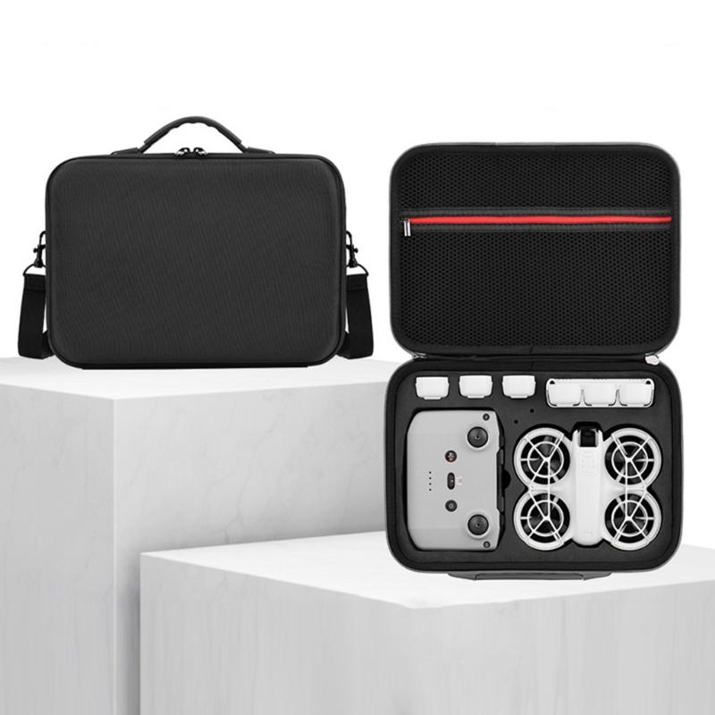 Travel Carrying Case Pouch for Quadcopter, Portable Storage Bag Organiser with Collision Proof Compartment