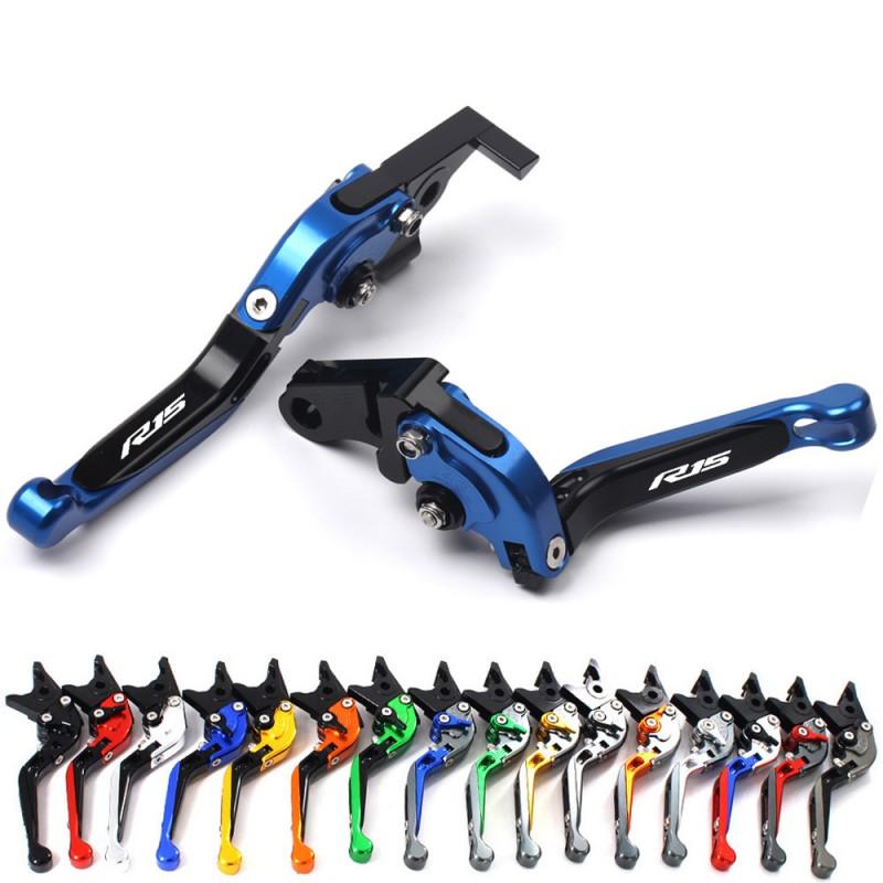 Adjustable CNC Brake Clutch Lever Yamaha R15 V3 Motorcycle Aluminum Alloy Multi-Color Options