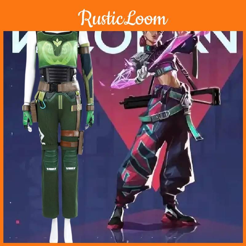 Valorant Skye Spandex Cosplay Costume For Gaming Conventions Anime Roleplay Events