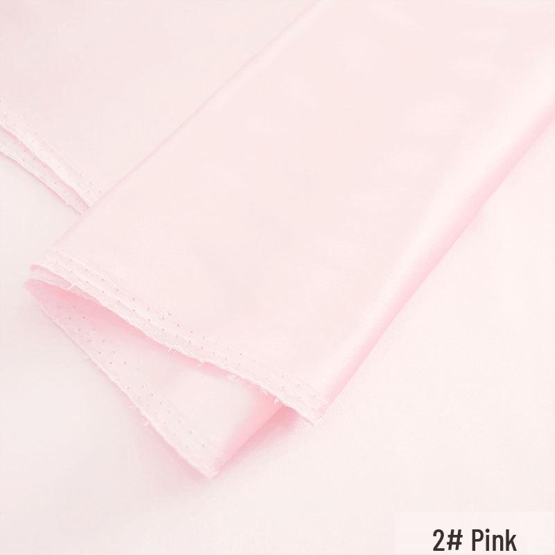 Huahong 16mm Maulbeerseide Crêpe Satin Stoff, Mehrfarbig, 114cm Breite