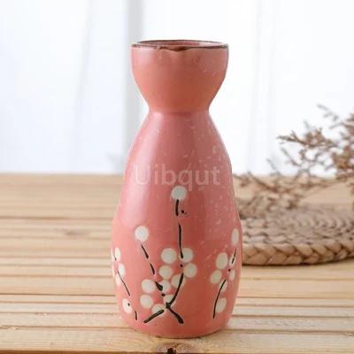 Restaurant decoration Decorative sashimi Salmon garnish bottle Dry ice small pot ice cup Wine bottle Japanese creative ceramics