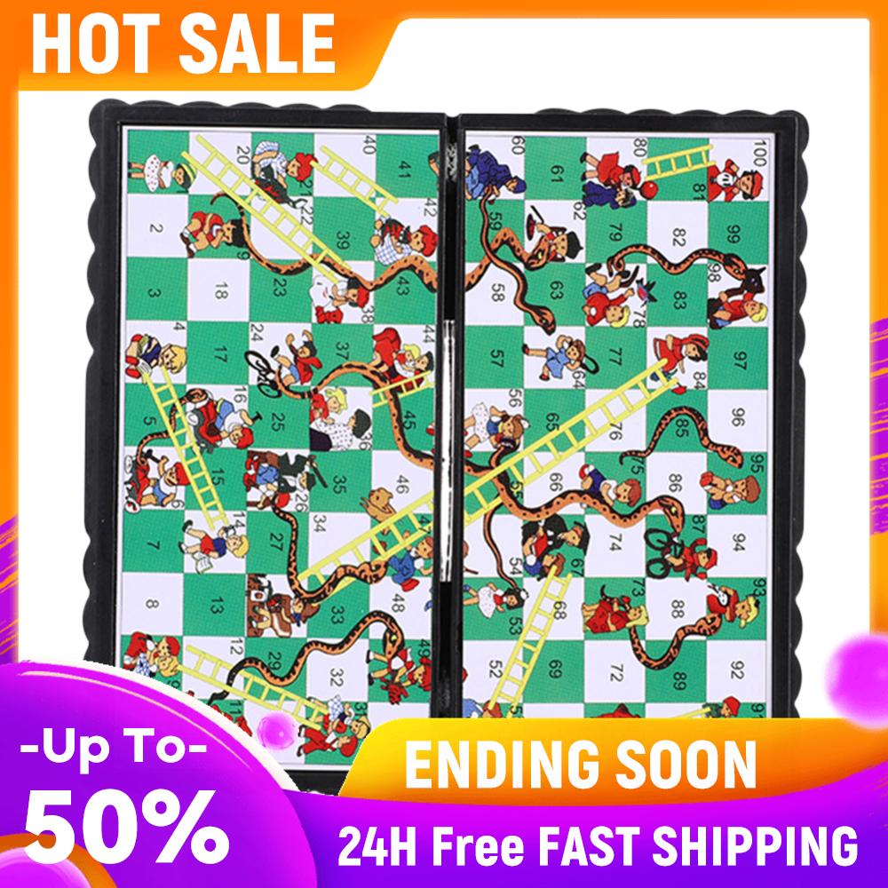 

Mini Travel Board Games Plastic Chessboard Toys Interactive Acticity Lightweight for Toddlers Kids for Outdoor Travel China Mainland