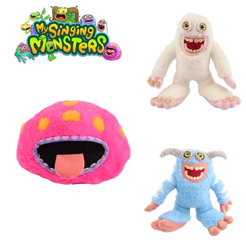 My Singing Monsters Plush Toy Blue White And Pink