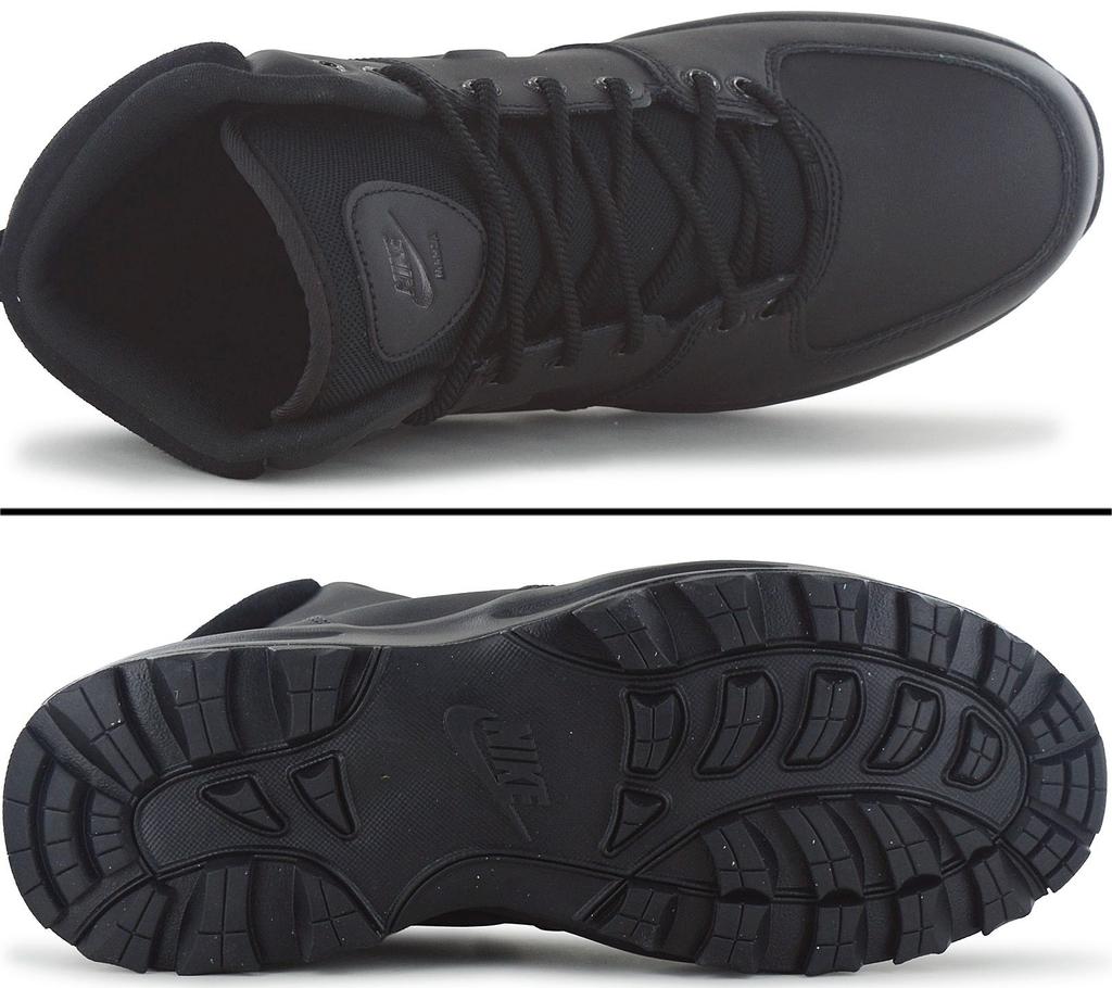 Nike Manoa Leather - Herren Outdoor Schuhe Boots Stiefel Schwarz HF7095-001 ORIGINAL