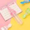 New Fashion Silicone Squeeze Feeding Bottle With Spoon Milk Bottle Food Rice Feeder