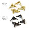 Nippon Chuko Gold Cat Claw Feet Hardware Large 4-Pack with Screws ACF2-G for Crafting