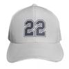Sports Number TwentyTwo Baseball Cap fashionable Cosplay New Hat funny hat Unisex Womens