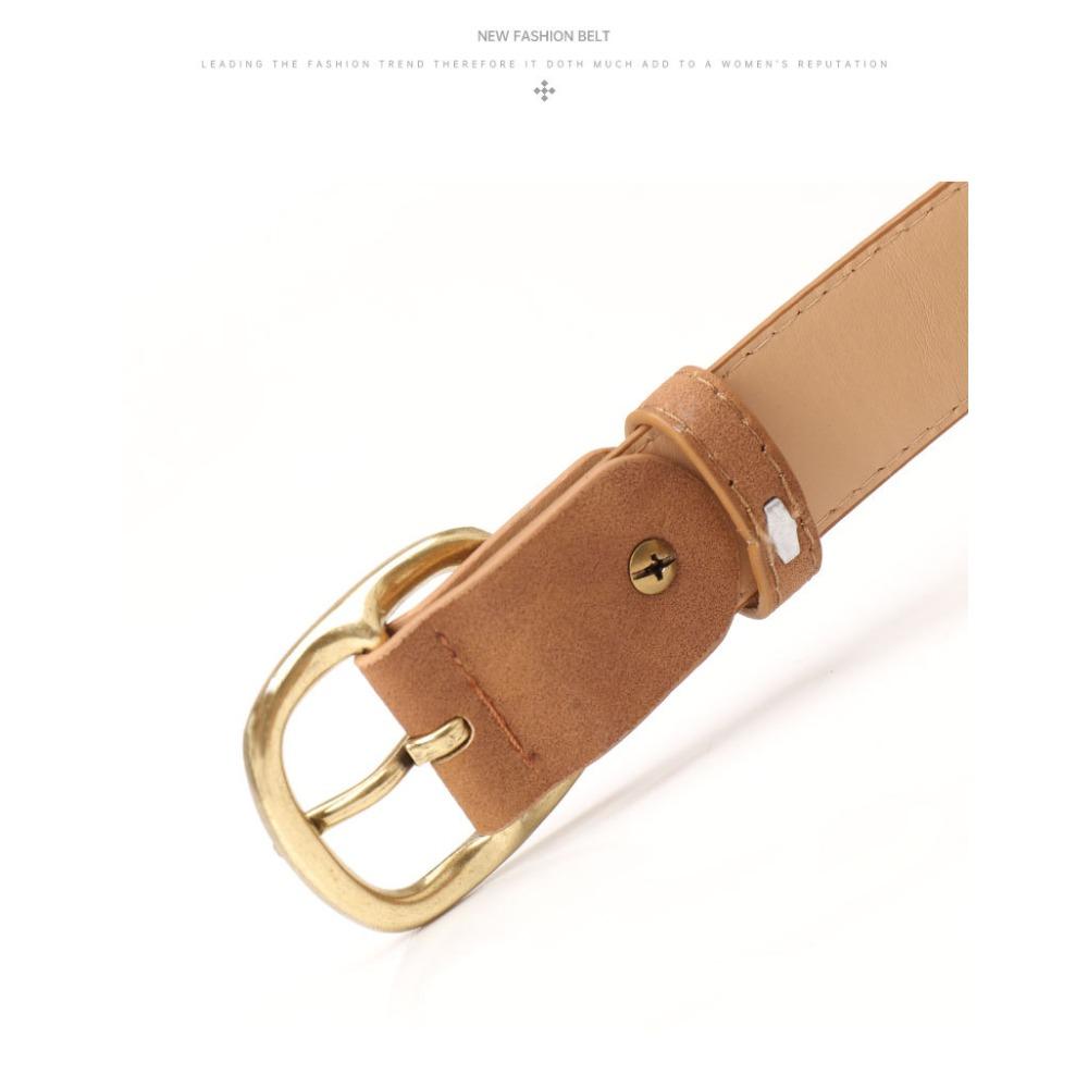 New Fashion Retro Women's Belt Trendy Pin Buckle Belt Women's Versatile Jeans Belt