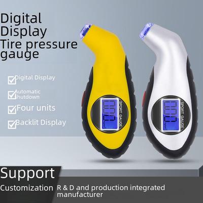 Vysoce přesný digitální měřič tlaku v pneumatikách s elektronickým displejem
