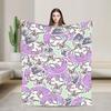 Warm BlanketStudents Decorative Rui Kamishiro Bedding Throws  Flannel Bedspread For Bedroom Graphic Sofa Bed Cover