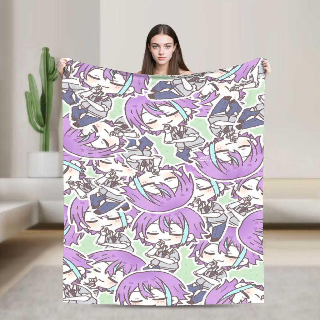 Warm BlanketStudents Decorative Rui Kamishiro Bedding Throws  Flannel Bedspread For Bedroom Graphic Sofa Bed Cover