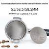 304 Stainless Steel Coffee Filter Fine Mesh Reusable For Espresso Maker Dishwasher Safe Sustainable Coffee Accessories