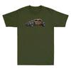 Rat Rod Rust Bucket Retro Hot Rod Car Design Vintage Unisexs Short Sleeve Tshirt