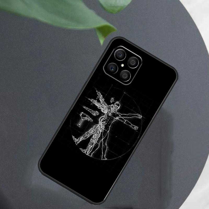 Human Anatomy For Honor Magic 5 6 7 8 Pro Case For Honor 400 200 50 70 Lite X8c X8b X9a X9b X9c X9d Win RT