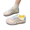 2025 spring ballet training shoes women's new Internet celebrities super fire flat casual sports shoes retro lace-up Forrest Gump shoes
