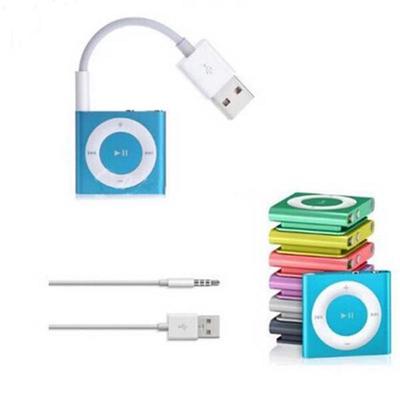 USB-Datenkabel für Apple iPod Shuffle, Kabel für MP3, MP4-Player, Adapter, Lautsprecher, USB-Ladegerät