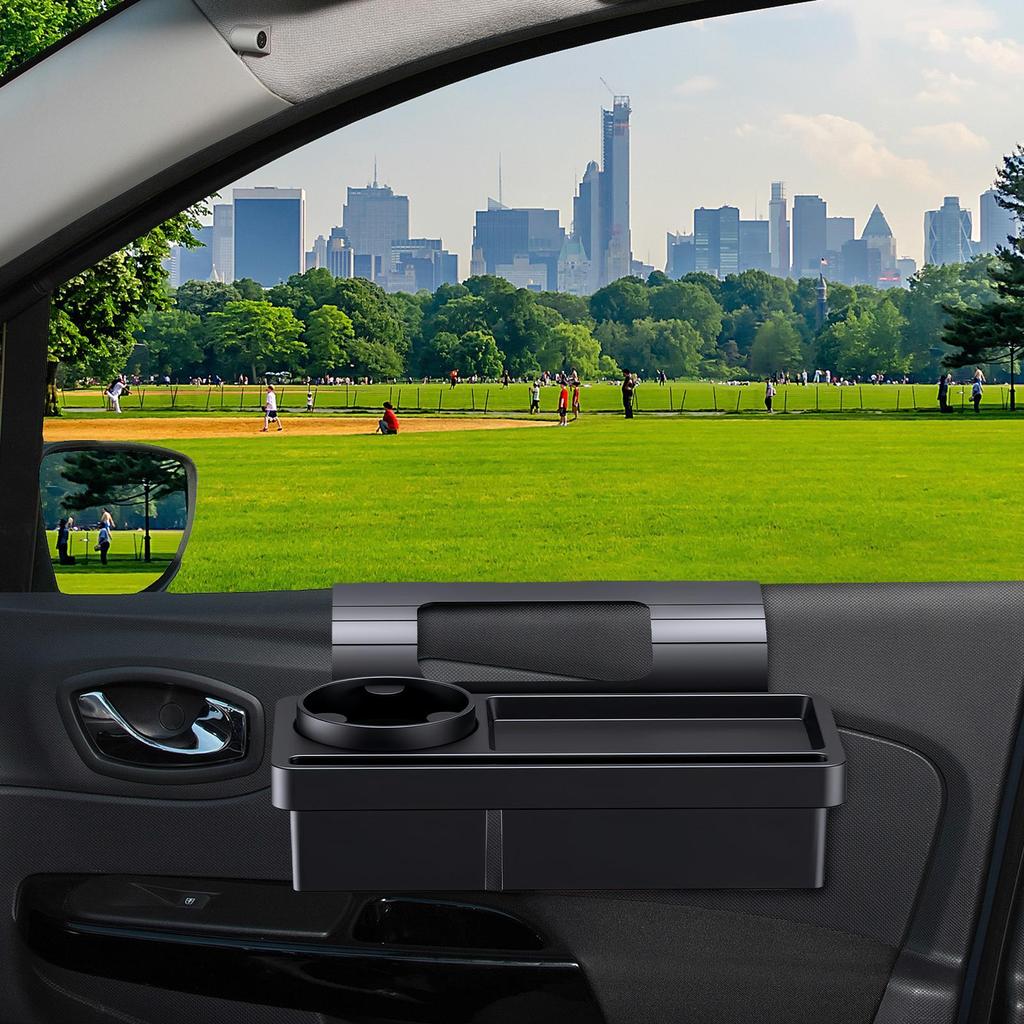 Door Cup Holder Non-Slip Storage Organizer Small Car Organizer For Door Window Truck SUV Phone Bottle Beverage Drink Coin Change