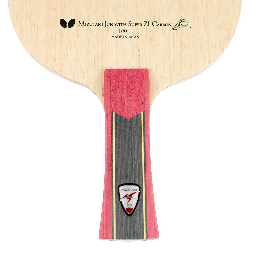 Butterfly Masa Tenisi Shakehand Raketi Jun Mizutani SUPER ZLC FL 36601 Bıçak 157 x 150mm Boyut