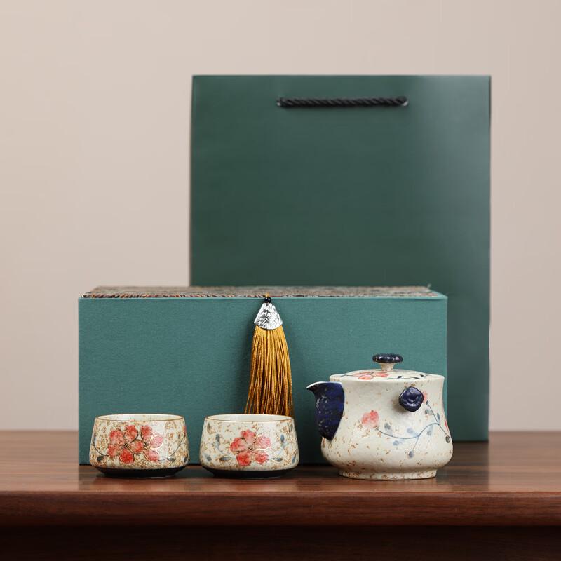 Hand-Painted Ruyi Ceramic Tea Set