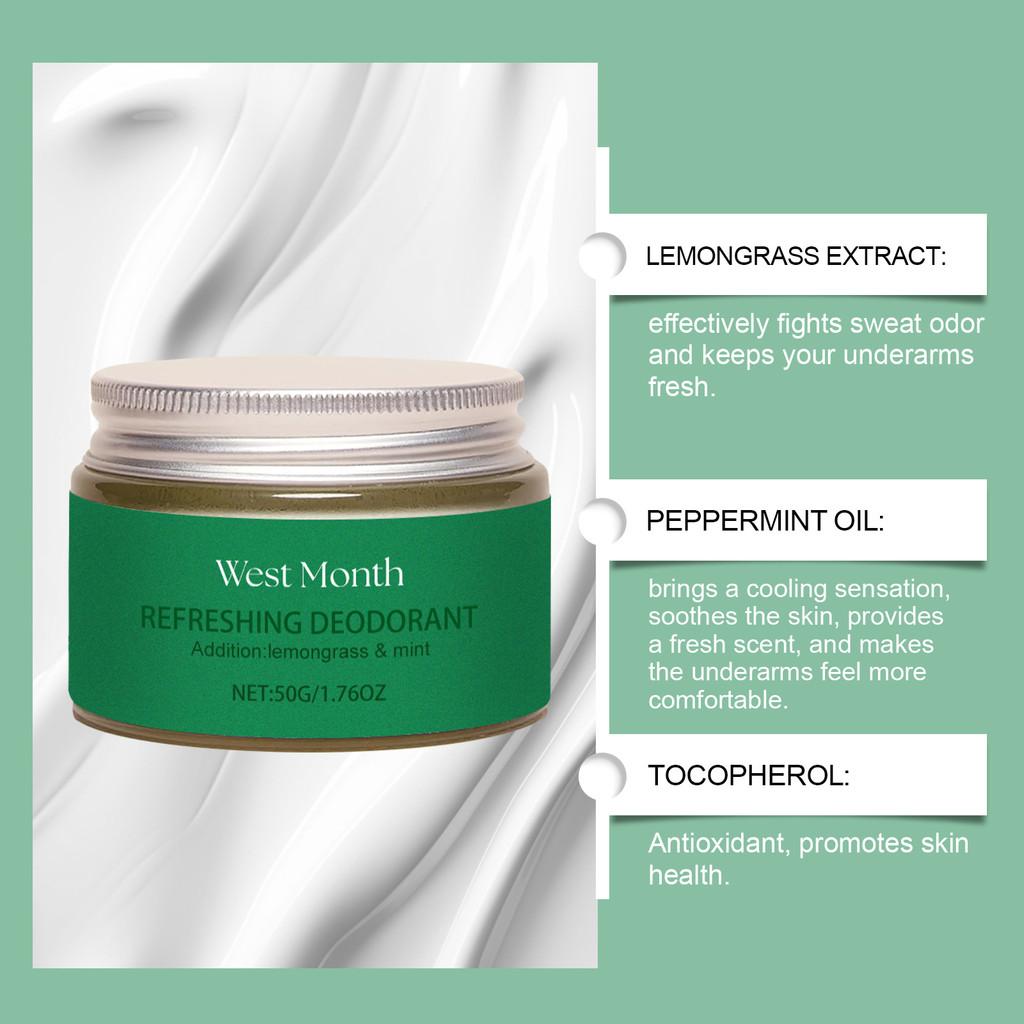West Month Refreshing Body Care Fragrance Balm For All Skin Types Lightweight Non Greasy Formula