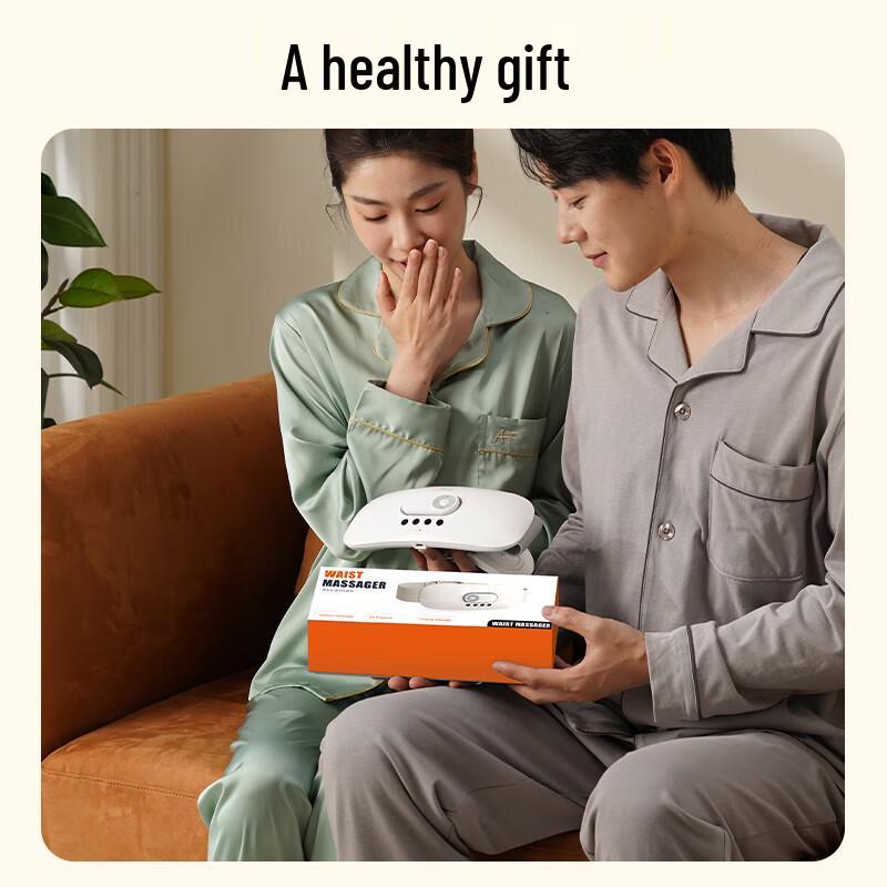 HEZHENG Wireless Human-Like Pulse Waist Massager CN Plug (adapter Included)