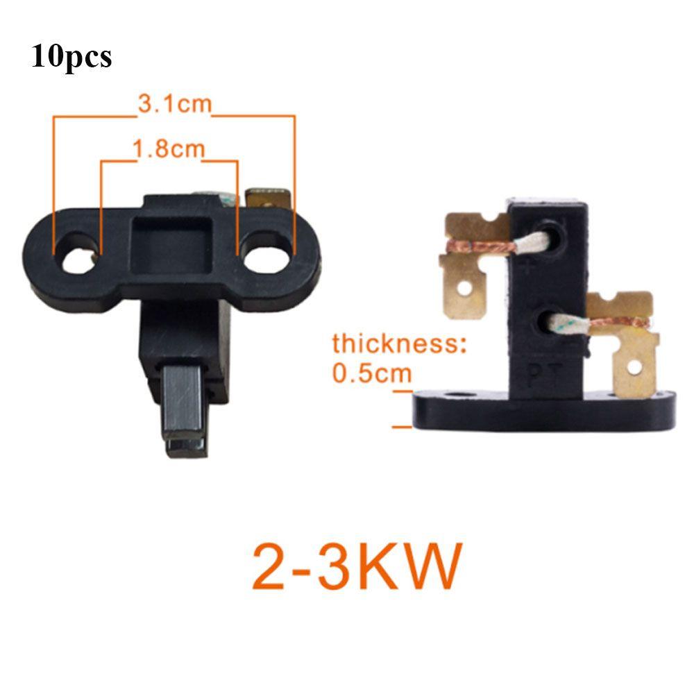 

168/188F Gasoline Generator Brush Copper Carbon Brush Gasoline Engine Parts Carbon Brush Holder 10pcs-2-3KW