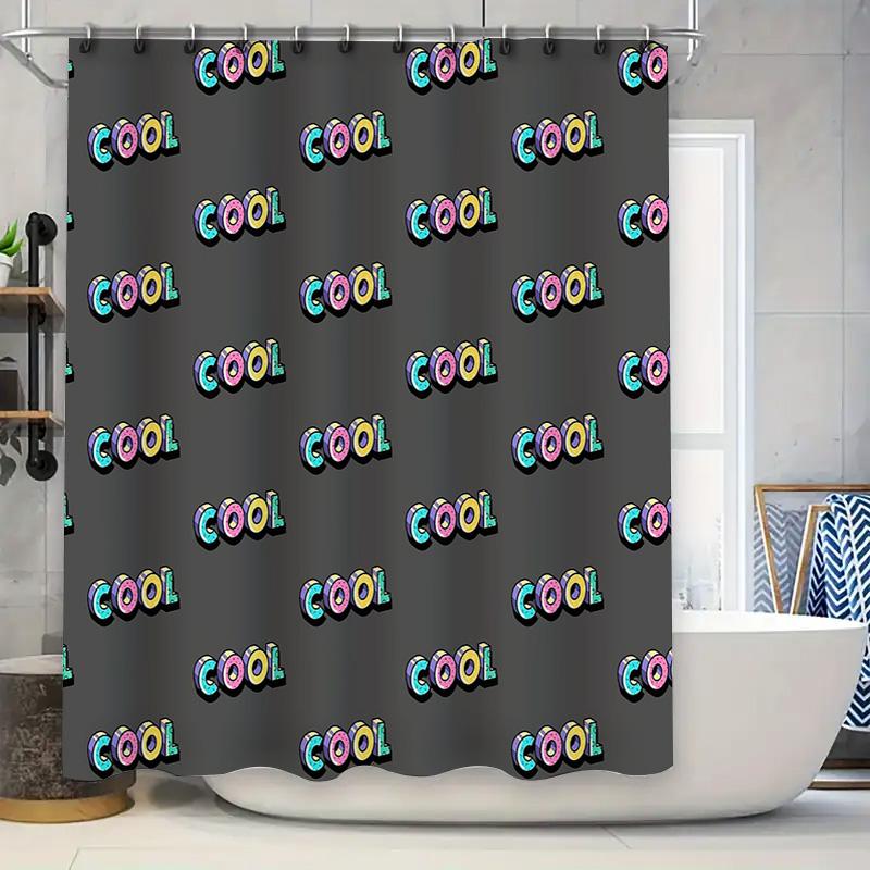 

Bathroom Shower Curtain Waterproof Abstract Art Modern Farmhouse Decor Washable Liner W60H190(CM)-1 Pcs