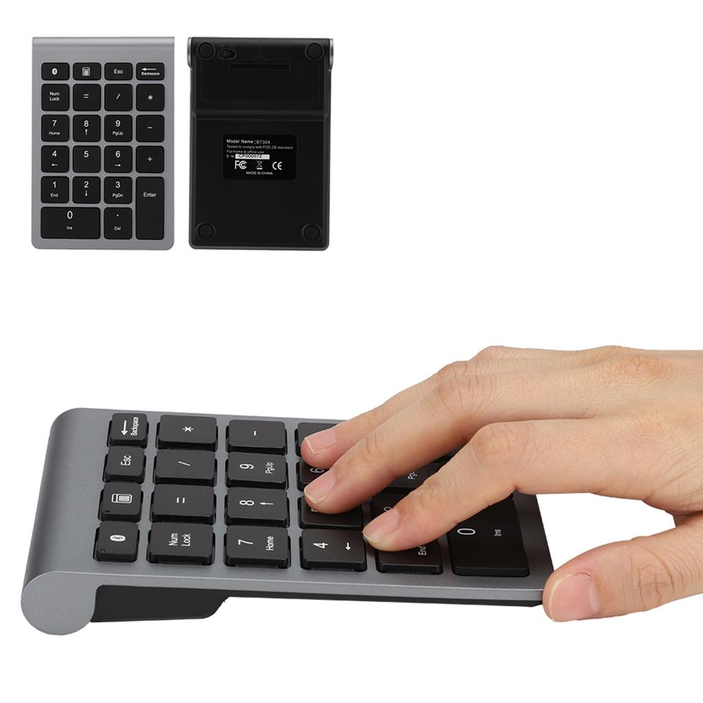  304 22 Keys Numeric Keypad Wireless   Keyboard Compatible with   5.0