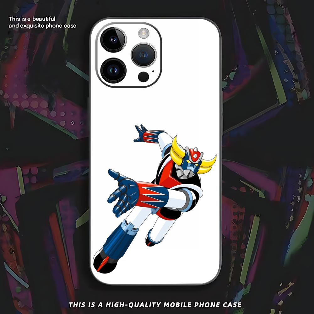 UFO Robot G-Goldoraes Phone Case For iPhone 17 Air 16 E 15 14 13 12 11 XS XR Plus Mini Pro Max Soft Black Cover