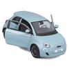 Bburago 1/24 Scale Fiat 500e 2023 Blue Diecast Model Car, Finished Product, 18-21110 BU
