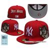 MLB New York Yankees AAA Baseballová čepice Plochý kšilt Liberty Lebka Vyšívaná Nastavitelná Sluneční kšiltovka