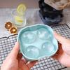 Ice Box Ice Cream Maker Tool 4 Hole Cube Makers Round Ice Hockey Ball Ice Mould Bar Party Whiskey Cocktail Kitchen Tools
