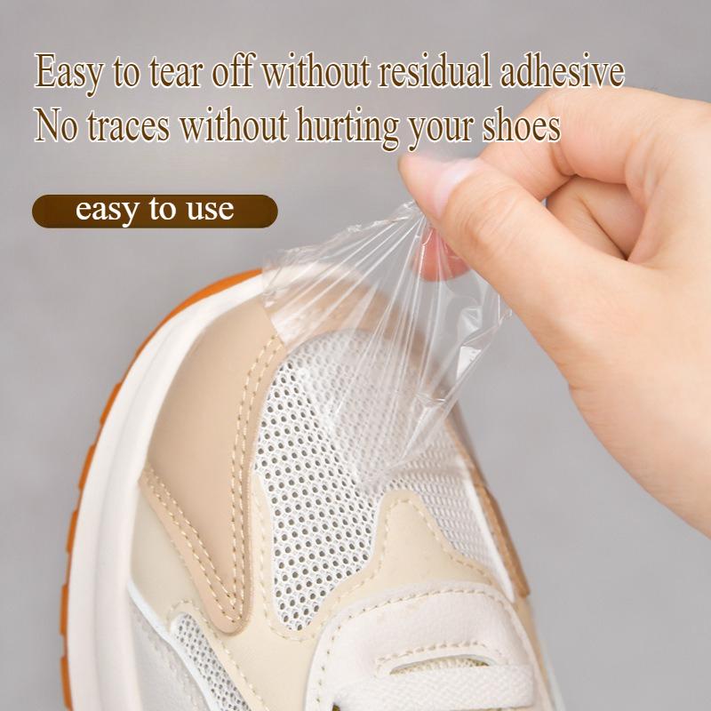 1Pack/30PCSToe Wet and Dirty Film Sneaker Rain Covers No Wet Shoes Transparent Waterproof Patch Shoes Cover Rain Waterproof