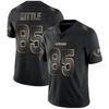 Pánský dres NFL týmu Bavlněná směs Fanouškovské oblečení Raiders 28 Saints 13 Cowboys 54 Eagles 86 Panthers 22 49ers 85 Černá zlatá edice