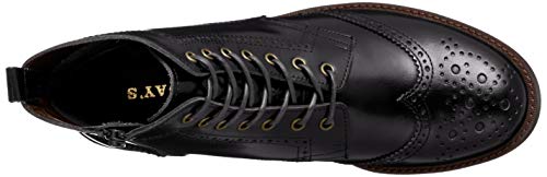 Today's 5525BL Traditional Short Boots, Black, Size 22.5 Cm, 2E