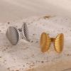 Summer new titanium steel ring women's niche light luxury shell crab ocean index finger ring
