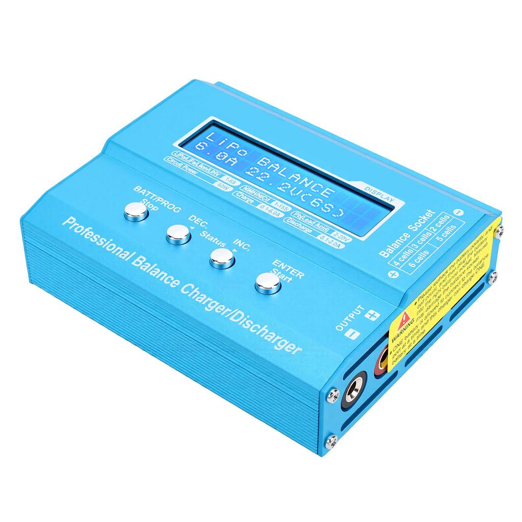 Professional Balance Charger Discharger, Battery Charger for LiPo LiHV LiFe LiIon Batteries