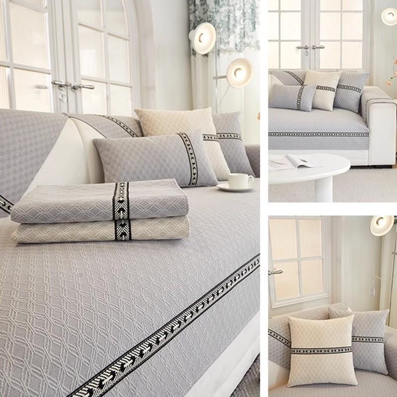 High End Sofa Cushion Four Season Universal Fabric Non-slip Nordic Minimalist Sofa Cover Cover Cloth, Seat Mat, Towel Cloth