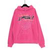 Conjunto de Moletom Unissex Plus Size Tendência com Estampa de Teia de Aranha CROSS SP5DER