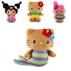 New Black Kitty Plush Toy Adorable Cartoon Character Short Plush Customizable Design Perfect Gift For Kids