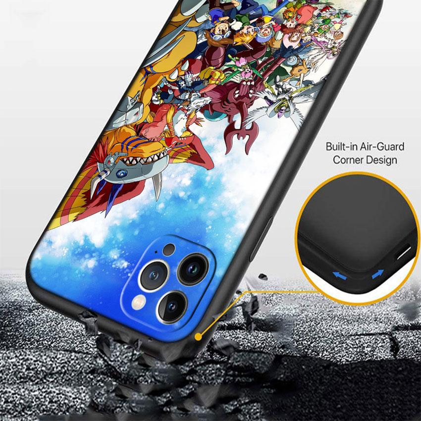 BF37 D-Digimons Soft Shell Phone Case for Xiaomi Xiaomi Poco M4 M5 M6 M7 X3 X6 X7 F8 Ultra Pro GT NFC