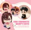 Bestselling Dandadan Chibi Ver. Mameo - Momo Ayase / Okarun Couple Set | Anime Peripheral Figure | Articulated Model | Desktop O