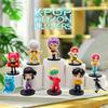 10 Unids/set Kpop Demon Hunters Figura De Juguete De Dibujos Animados Rumi/Mira/Zoey Figura De Acción PVC Decoración