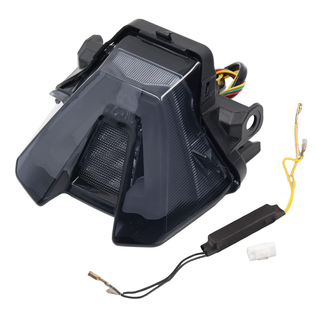 Motorcycle LED Tail Light IP67 Proof Rear Brake Lamp Replacement for MT07 2021 and Up