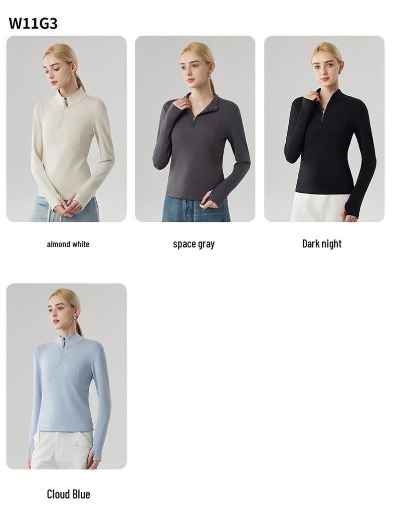 Women's Canary Jacket: Autumn/Winter Casual Cardigan, Stand-Up Collar, Windproof, Thickened, Warm Sports Top.