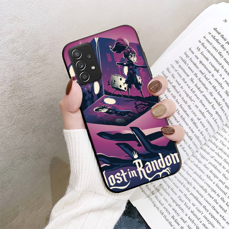 Game Lost In Random Phone Case For Samsung Galaxy A02 A12 A21 A22 A32 A41 A42 A51 A71 A72 Shell