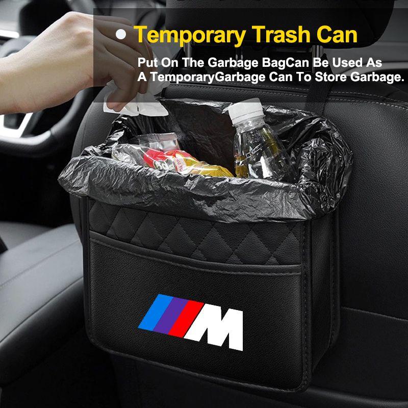 Car Storage Bag Multi-function Seat Back Storage Pocket Suspension For BMW E46 E39 E90 E60 E36 F30 F10 E34 E30 F20 E92 M3 M4 M5 X3 X4 X5 X6 X7